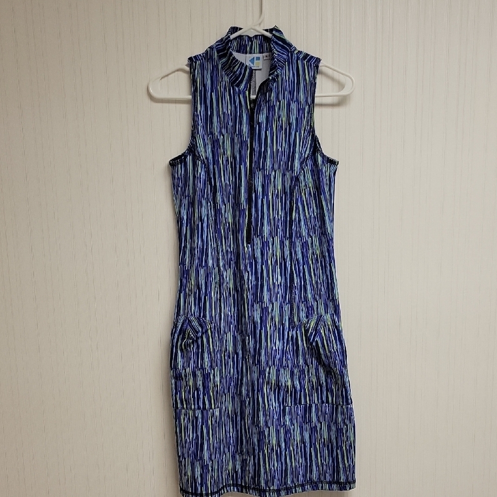 Kevan Hall Sport  Golf Tennis Pickleball Sleeveless Atheleisure Dress Sz Small.